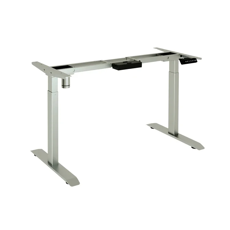 Single Motor Two Stage Electric Height Adjustable Office Standing Desks