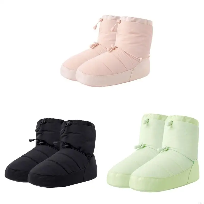 

Women Ballet Boot Shoes Warms Up Booties Winter Dance Boot Dance Cotton Shoes Dancer Practice Soft Nonslip Warm Boot