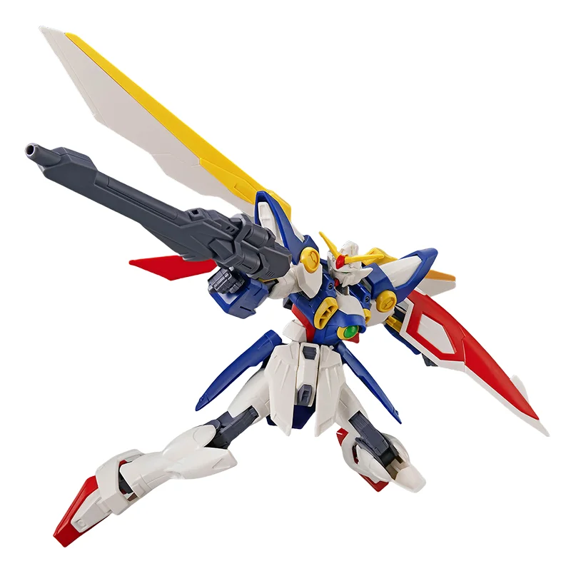 Spot Directe Levering Bandai Originele Anime GUNDAM Model EG 1/144 XXXG-01W WING GUNDAM Action Figure Montage Speelgoed Voor Kinderen Gift