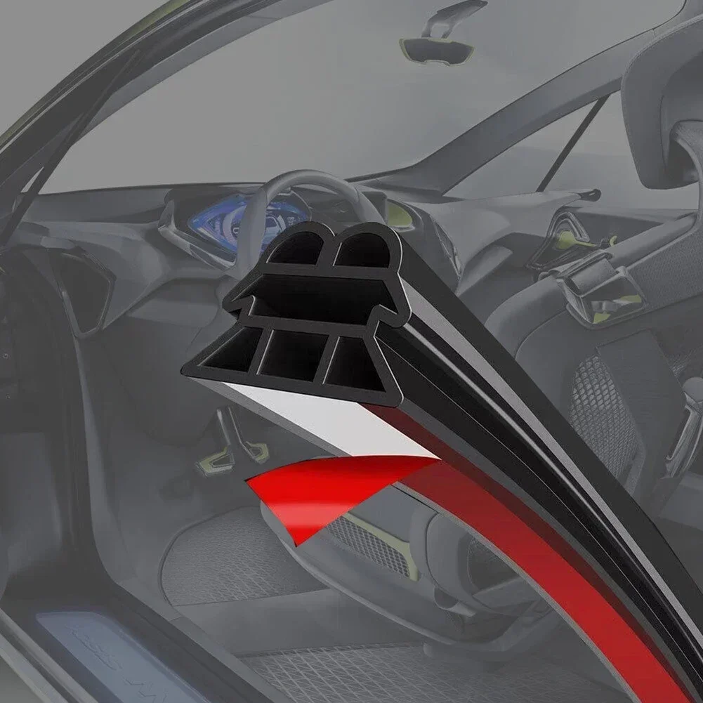 

Уплотнительная лента для дверей автомобиля — шумоподавление и водонепроницаемость — двухслойный, утолщенный клей для максимальной звукоизоляции и Durab