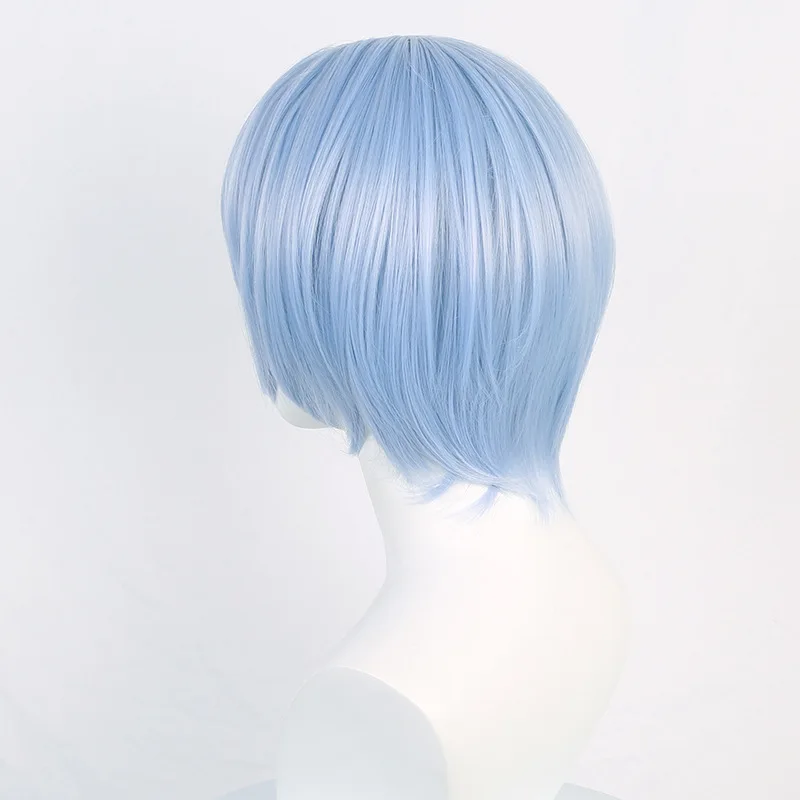 ウィッグ 新世紀エヴァンゲリオン EVA 碇シンマリ コスプレウィッグ 頭皮分け目 レイヤードショートヘア