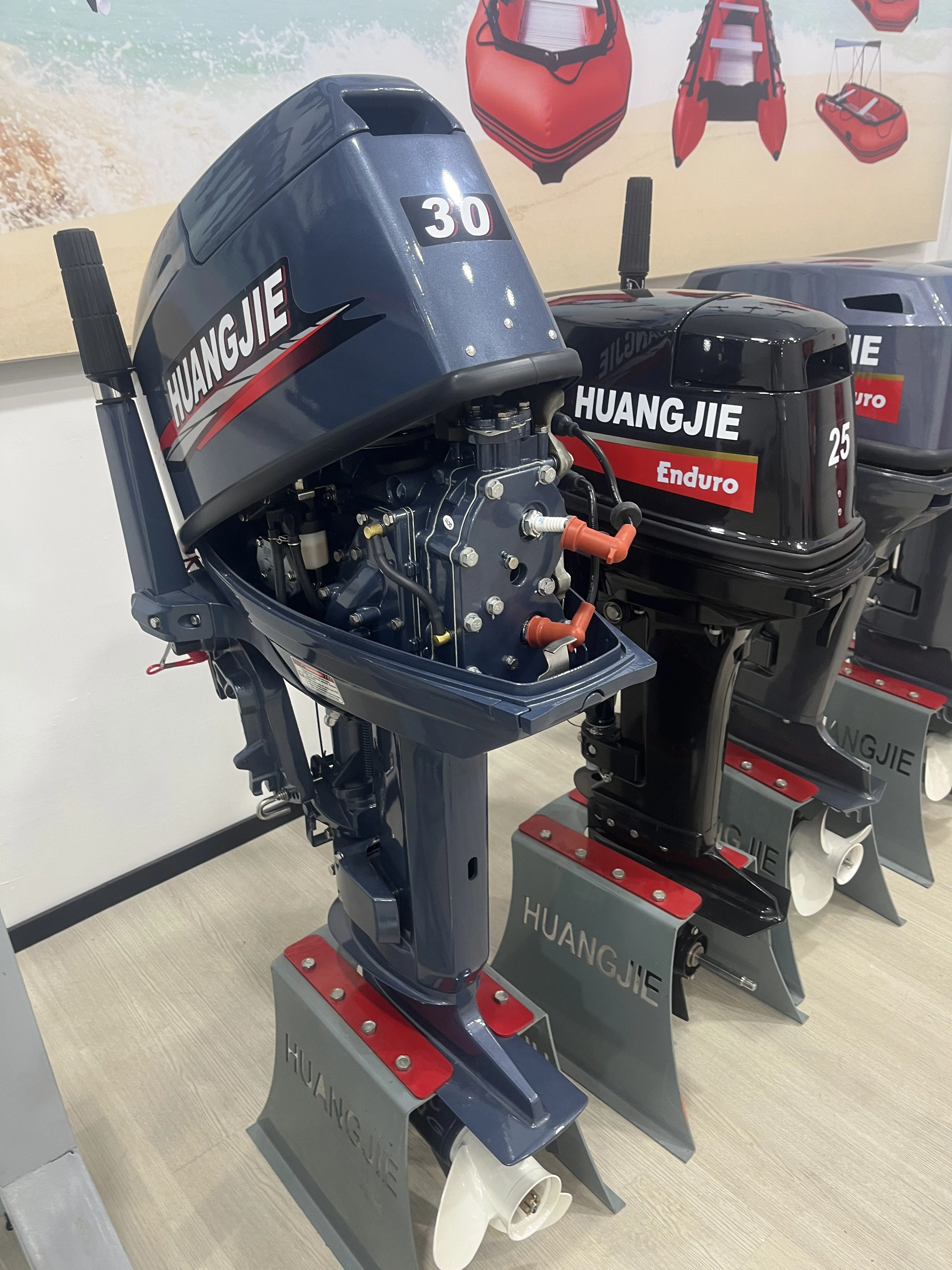 Boat Engine Huangjie Outboard Motor 2 Stroke 15HP Boat Motor Outboard Engine