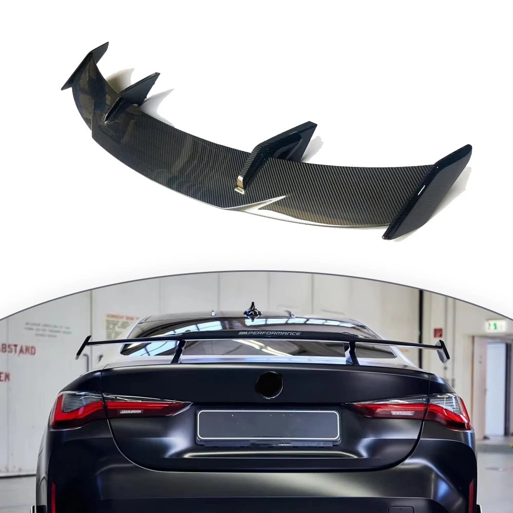 

G80 GT Rear Wing Fit for M3/M4 G80/G82 2021 Year DRY Carbon Fiber Rear Spoiler for G82 M4 Rear Wing