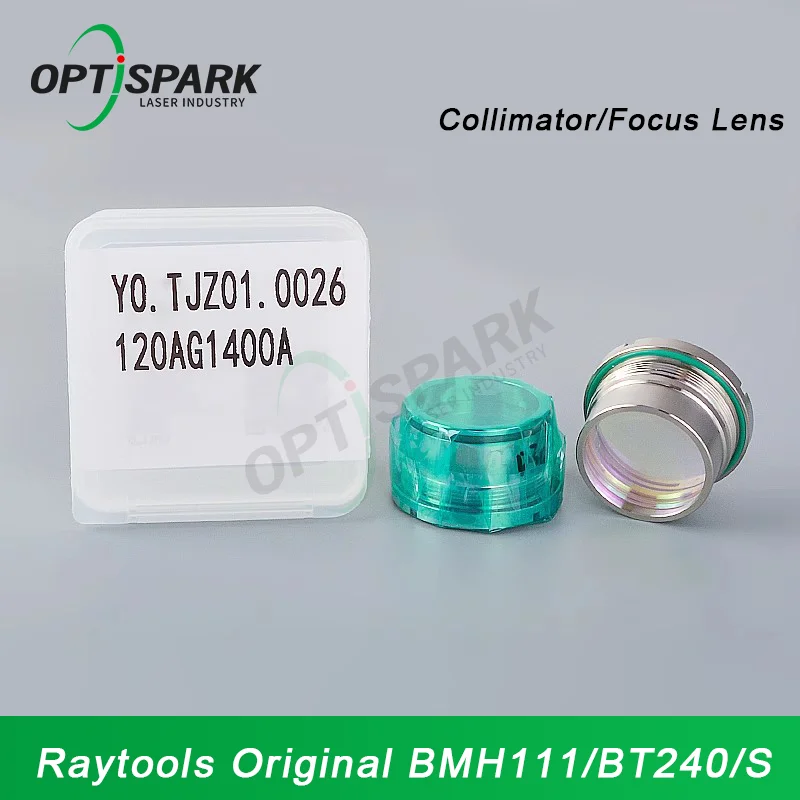 Raytools Original BM111 Laser Cutting Head Collimating Focusing Lens Group BMH111 BT240 D30F100/F125/F155 CL/FL Lens With Holder
