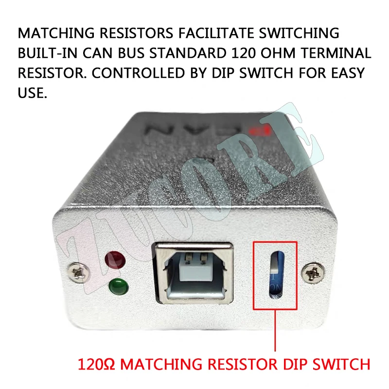 USB-zu-Pcan-Analysator-Modul Peak Can Communication Line Box New Energy USB Same-Star Canbus-Karte