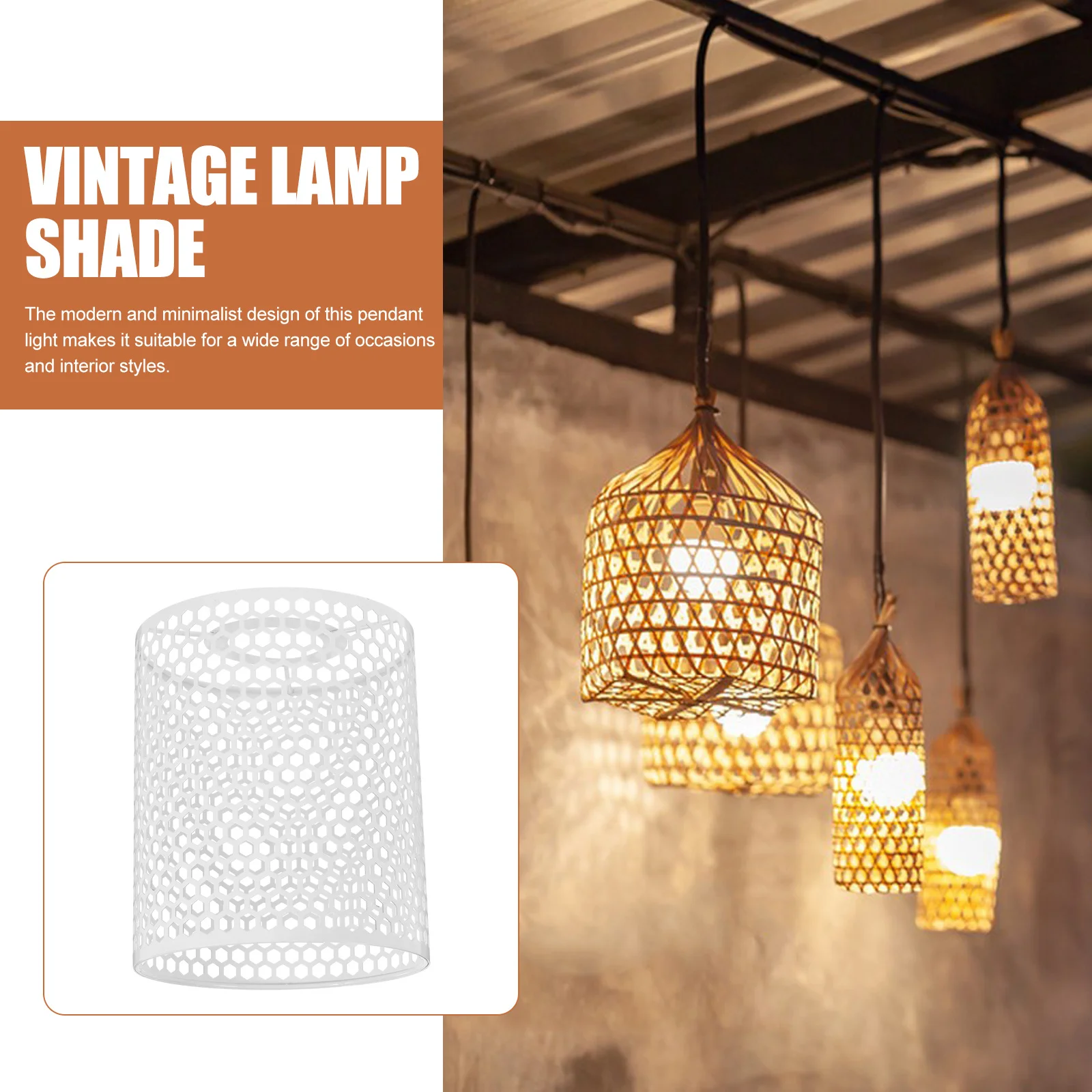 

Винтажный железный абажур для подвесного светильника, полый дизайн, современный минимализм, декор для ресторана, бара, прихожей, светильник