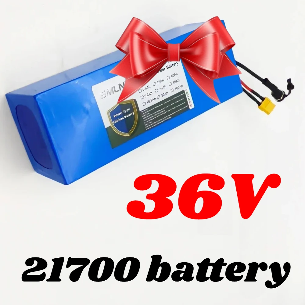 

36V 15Ah 21700 10S3P battery pack 15000mAh built-in 15A BMS, 250W-500W scooter, bicycle battery