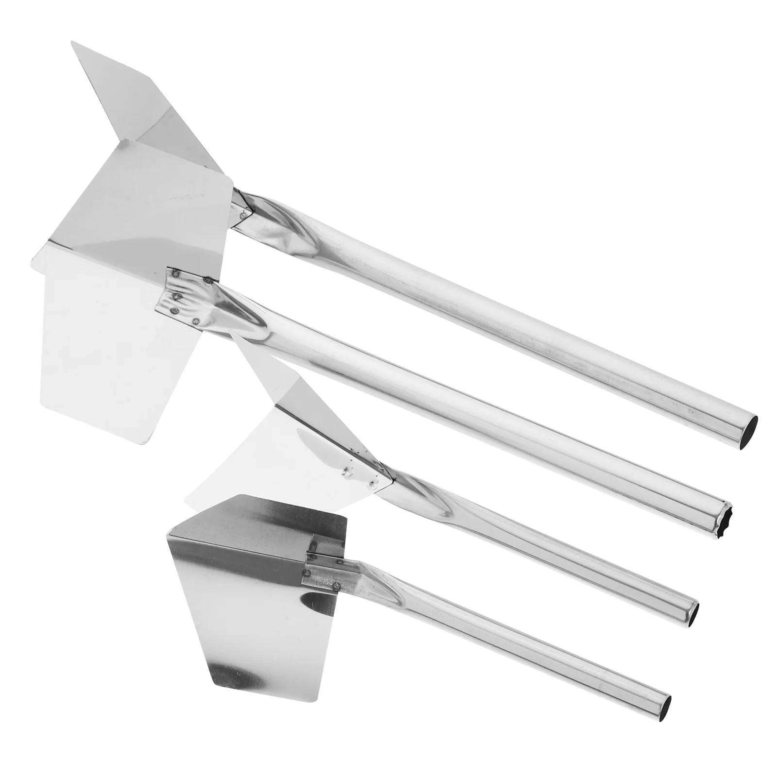 

4 Pcs Angle Puller Concrete Trowel Drywall Tool Cutting Tools Stainless Steel Travel Rounded Corner