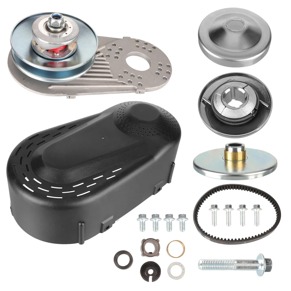 

‌30 Series CVT Clutch Kit for Go Kart & Mini Bike - 212CC 2HP-7HP 3/4" Bore 10T #40/41 Chain TAV2 30-75 Drive Belt Replacement