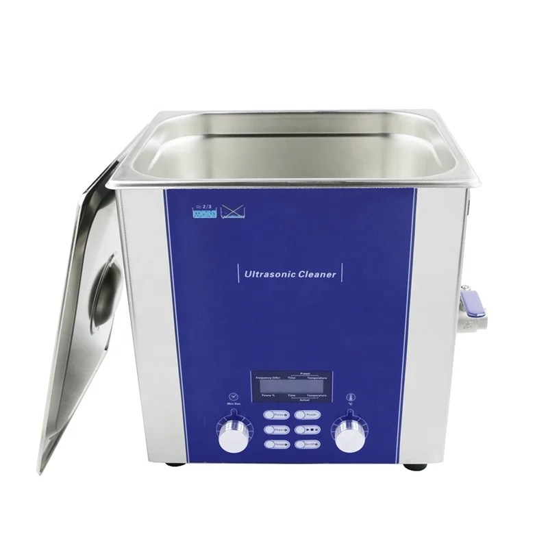 

Ultrasonic Cleaner 10L Laboratory 37K/320W Ultrasound Cleaning Machine For Cleaning Lab Equipment
