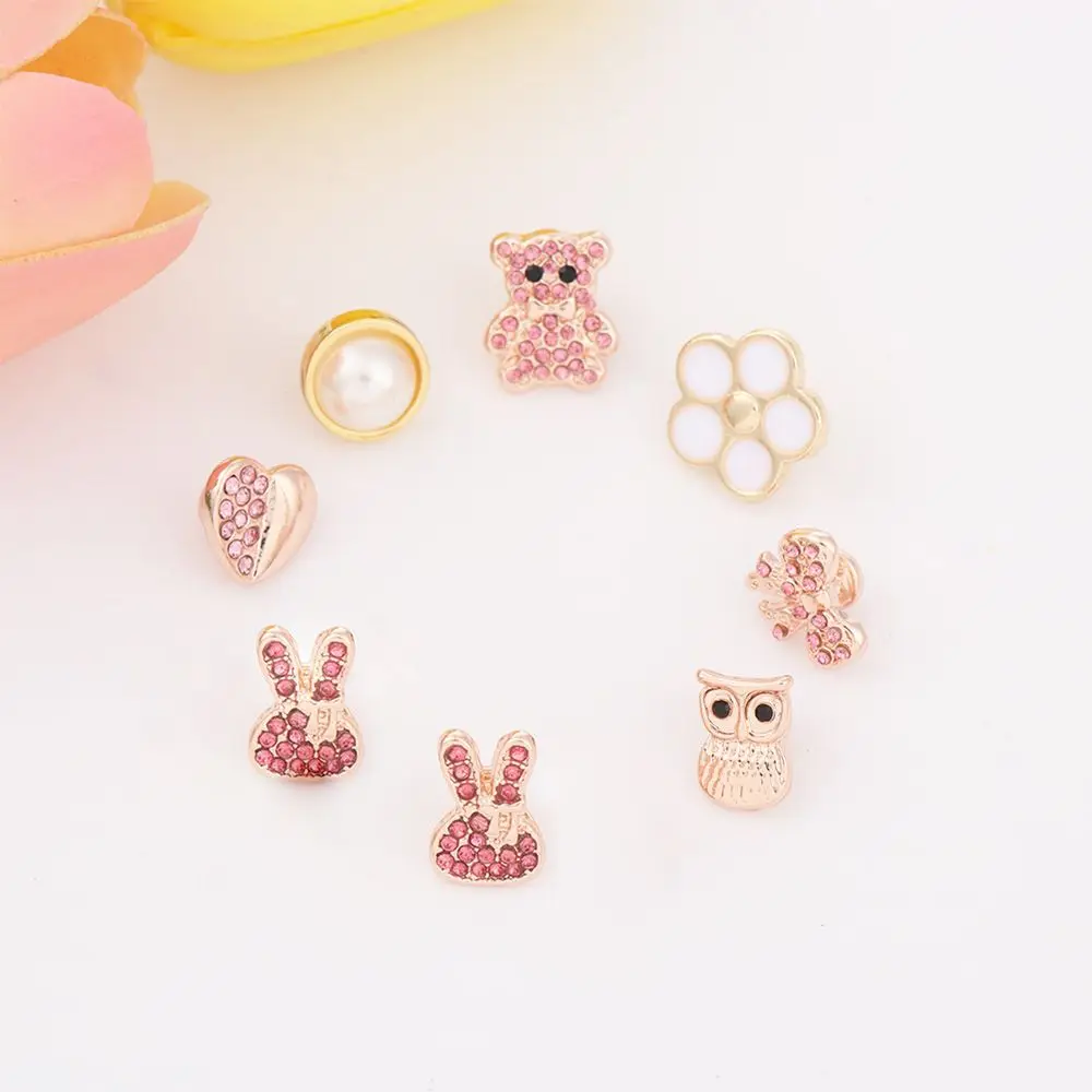 Devices Bracelet Decor Silicone Strap Decorative Nails Jewelry Accessories Rubber Bracelet Decoration Watchband Ornament