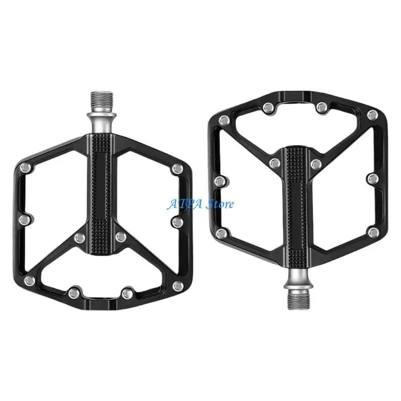 

U13C Road Bike Pedals Aluminum Bicycles Pedals Mountain Bike Pedal with Antiskid Nails Sealed Bearing