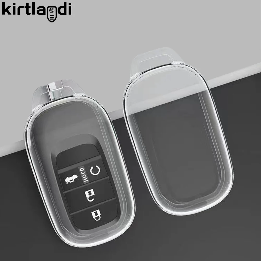 حامي شل لهوندا HRV 2023 سيفيك G11 الهجين E-HEV أكورد CR-V CRV 2022 تحرر مفتاح الملحقات مفتاح غطاء شفاف تي بي يو