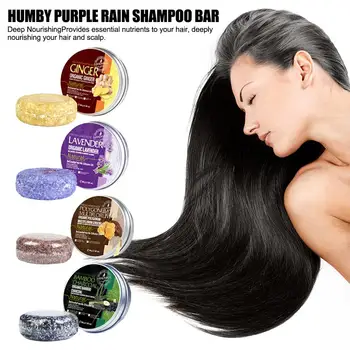 Ginge Bambus Holzkohle und Lavendel Polygonum Multi florum Seife ätherische Bar Shampoo Öl Shampoo handgemachte Seife Seife Pflanze h2z8