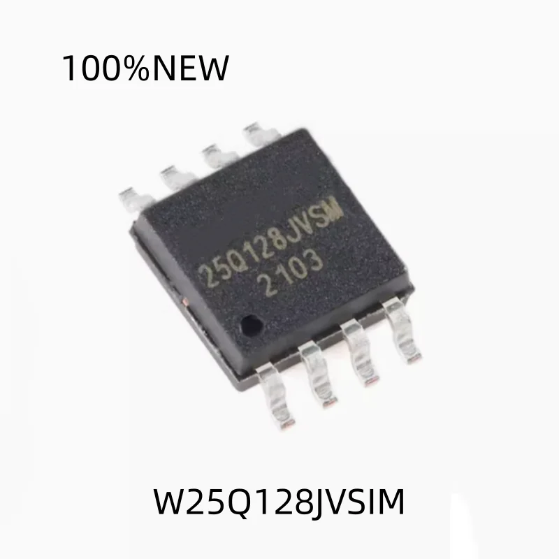 (5Pcs) 100% New W25Q128Jvsim 25Q128Jvsm Sop-8 128Mbit Serial Flash Memory Chip Ic