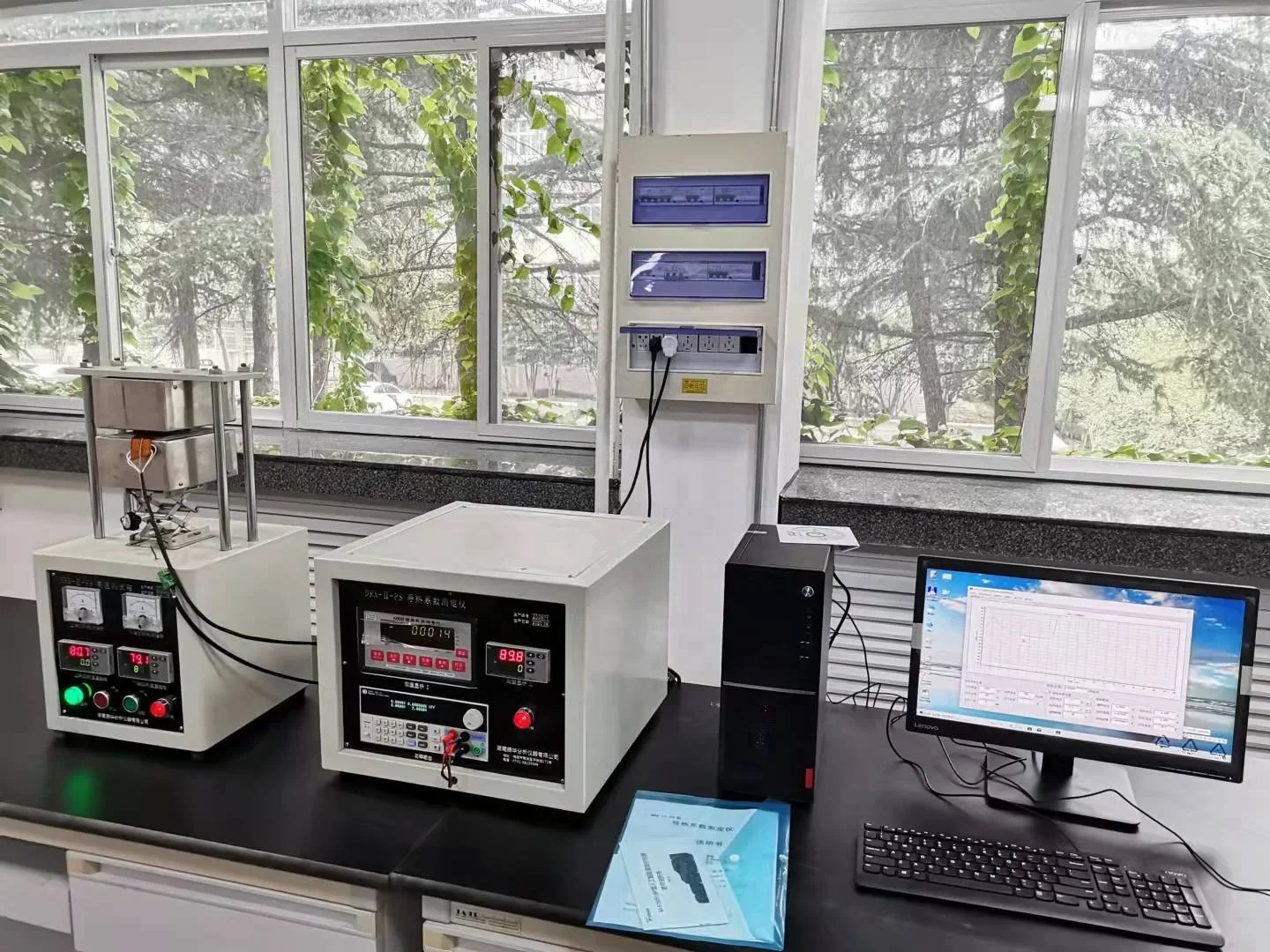 DRX-II-PS thermal conductivity tester fabric thermal conductivity test