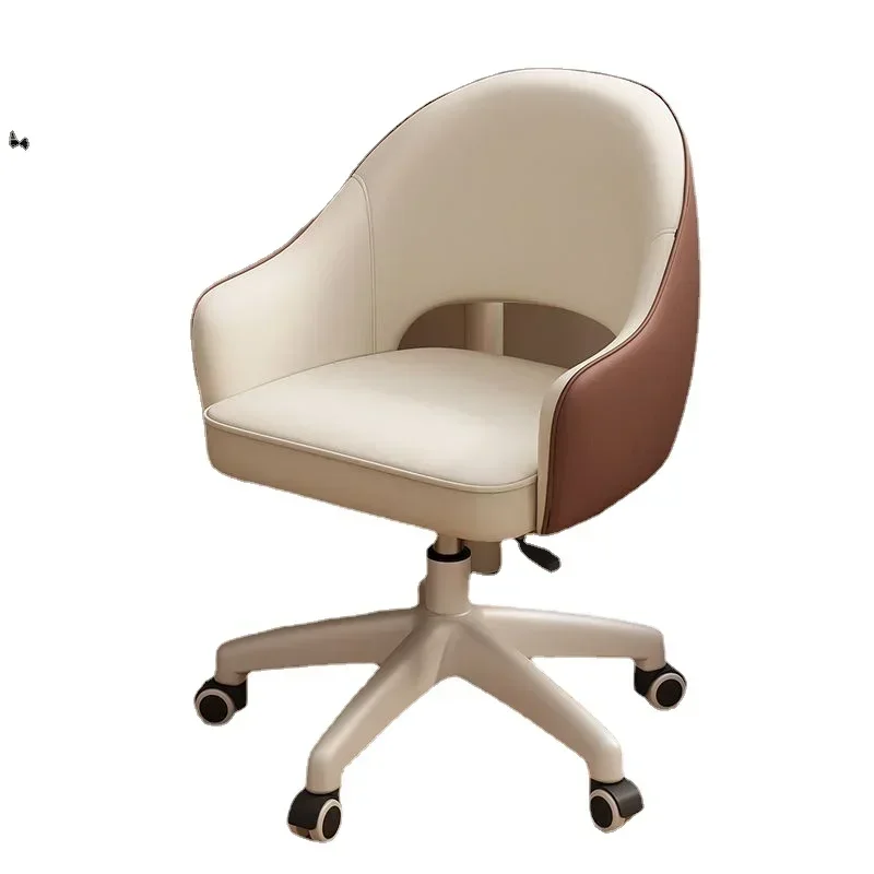 Offer Student Dormitory Desk Chair Rotary Lift Back Office Chair Home Bedroom Makeup Sedentary Comfortable Computer Chair