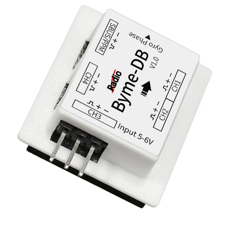 CYGJ-For Radiolink Byme-DB Flight Controller Built-In Gyroscope For Delta Wing Mini Fixed Wing Paper Plane J10 SU27 F22