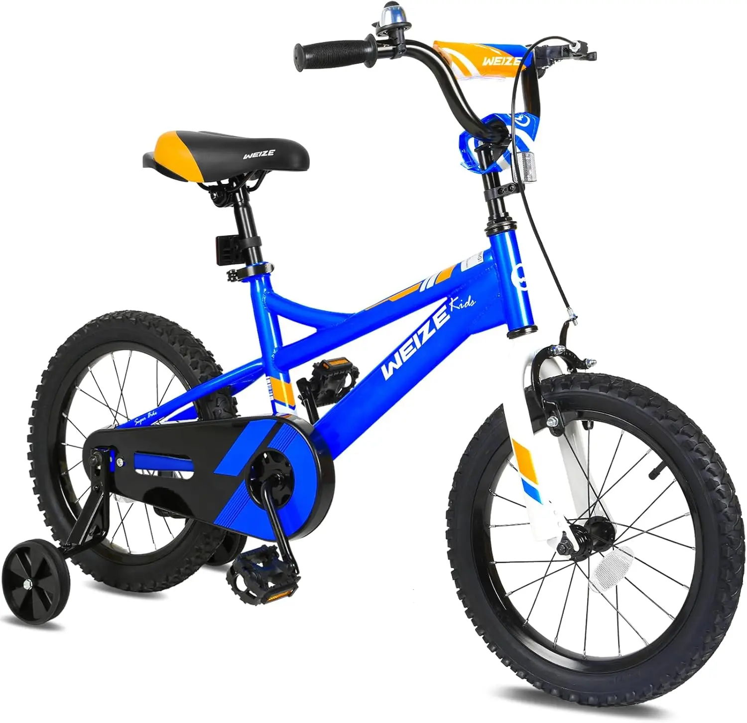 

WEIZE Kids Bike,14 16 20 Inch Children Bicycle for Boys Girls Ages 3-12 Years Old, Rider Height 32-60 Inch, Coaster