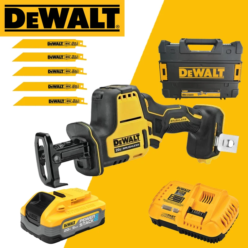 

DEWALT DCS369 20V Lithium Brushless Cordless Reciprocating Saw Battery Speed Adjustable Metal Wood Electric Saw Electric Tool