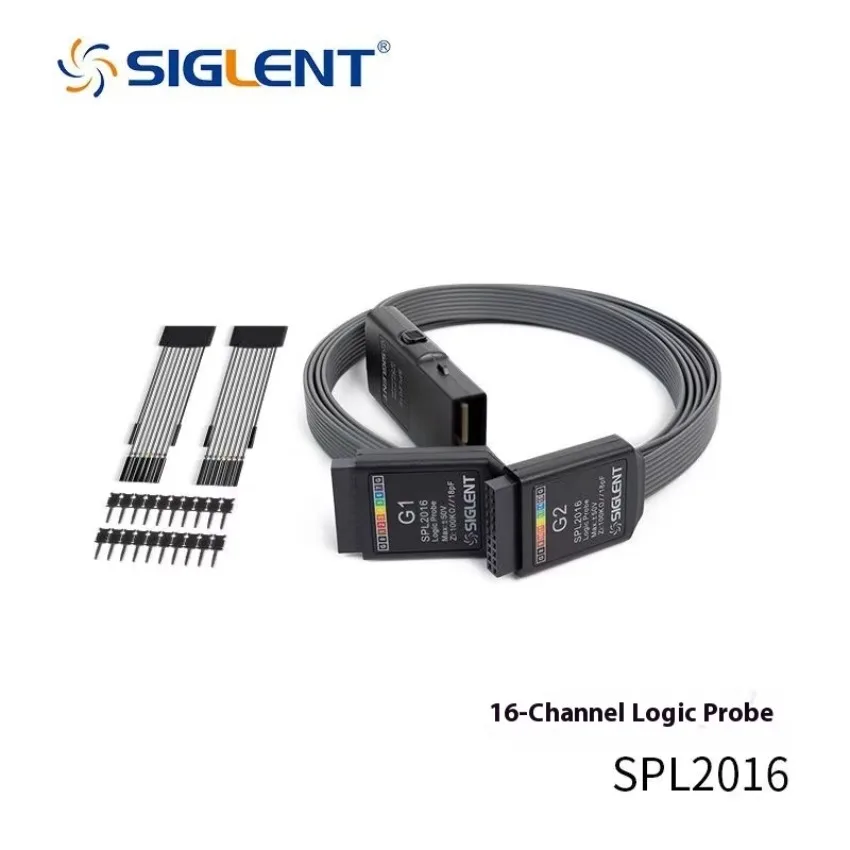 Siglent 16-Channel Logic Probe Hardware Oscilloscope Option SPL2016 1 Year Warranty Plastic Material 220V Power OEM Customized