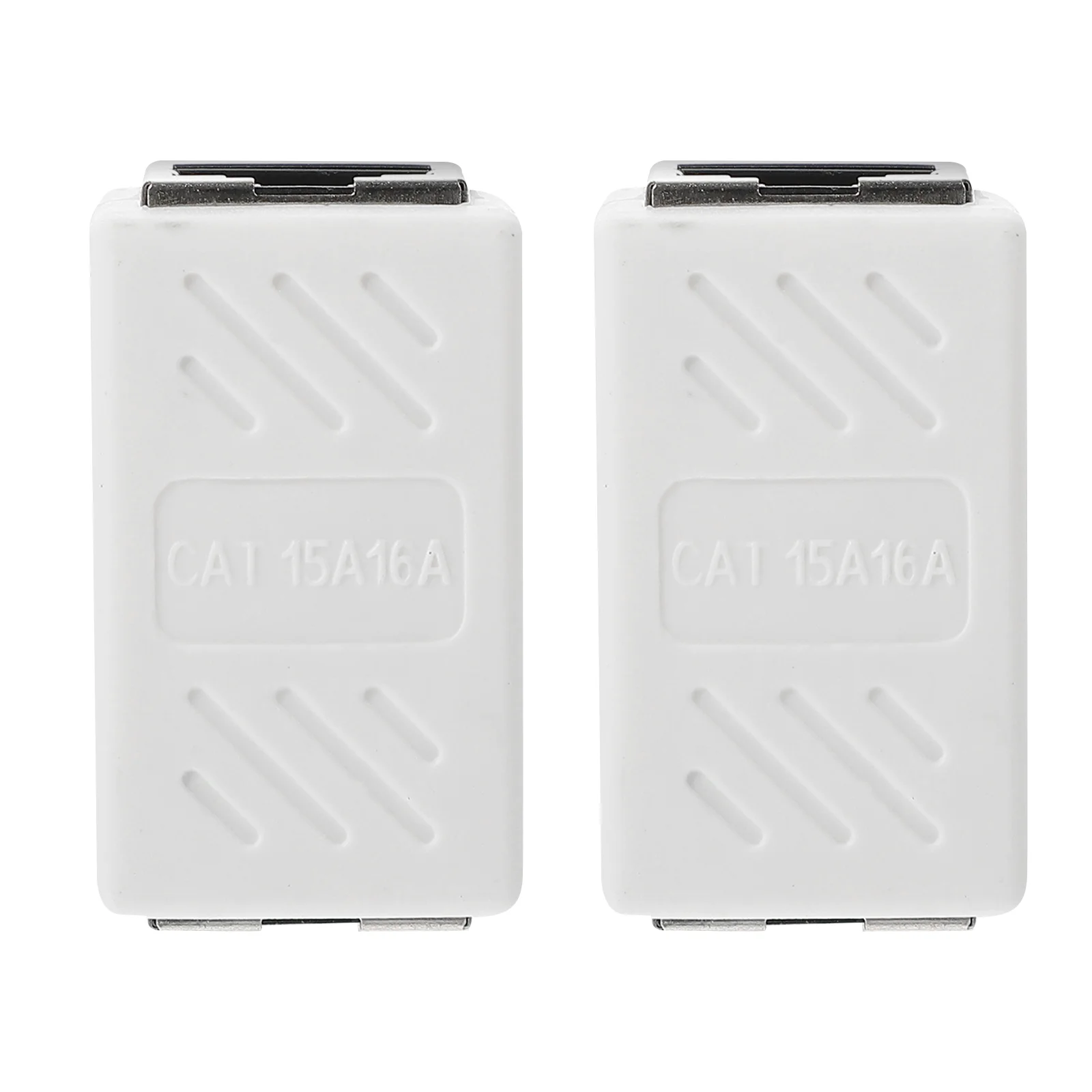 

2 Pcs Network Cable Connector Coupler USB Internet Splitter Wifi Ethernet Female Adapter Extender