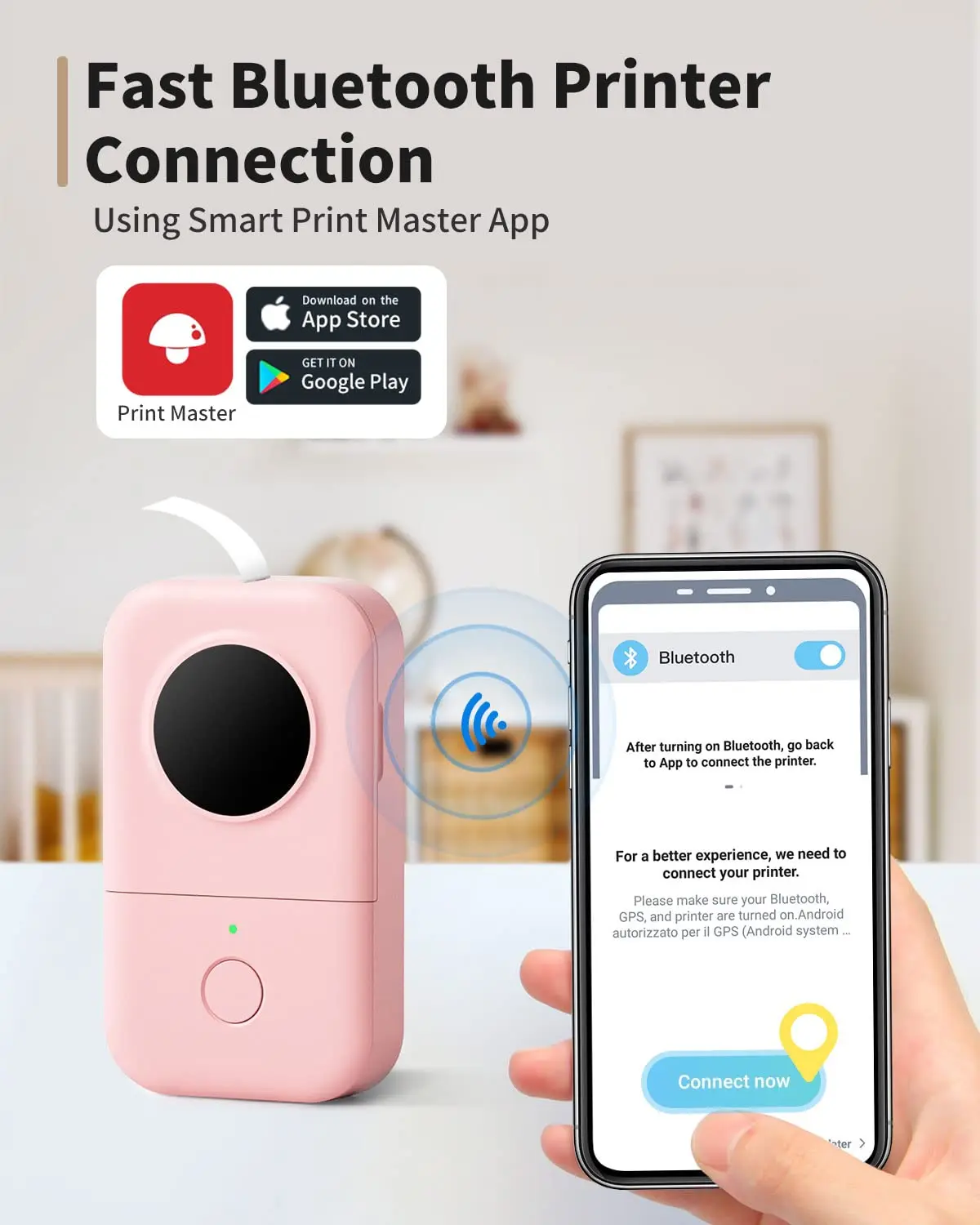 Phomemo D30 Impresora de Etiquetas Bluetooth Portátil para Android iOS - imagen 2