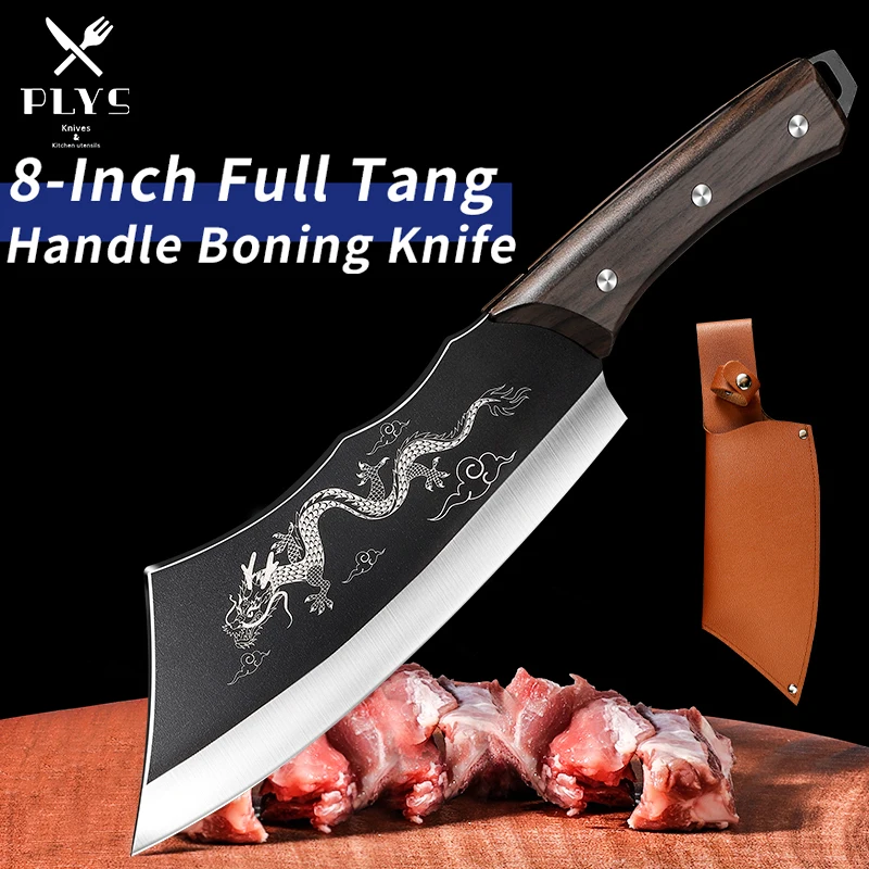 Utility Knives 8 inch dragon machete household multipurpose kitchen knife sharp cutting bone