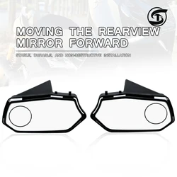 Motorcycle Accessories for Yamaha XMAX300 X-MAX300 2023 Modified Front Moving Rearview Mirror Large Field View Reflector