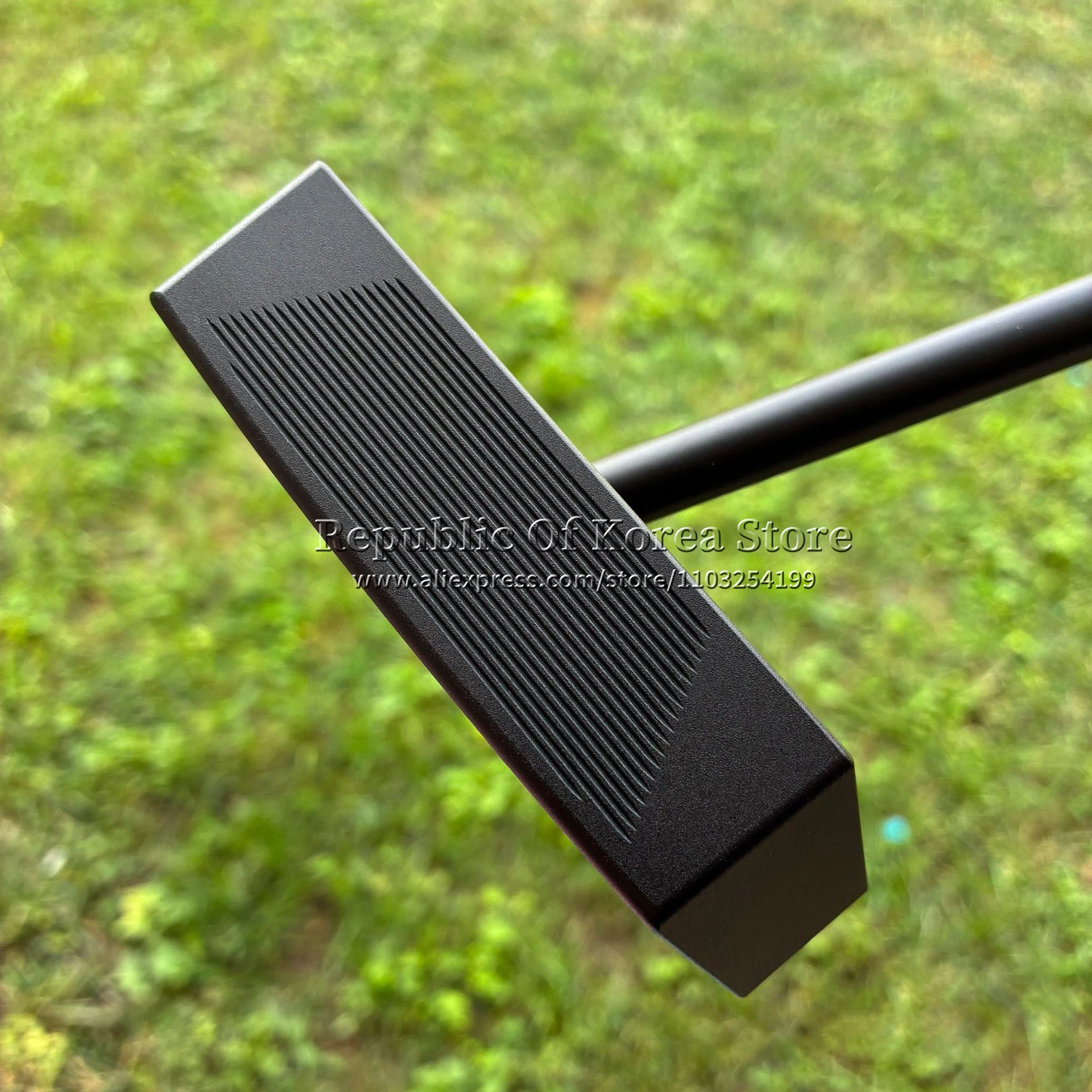 New true zero torque Golf Putter black steel shaft 33 34 35 Inch Press Pistol 2 Degree Girp Golf Club with Head