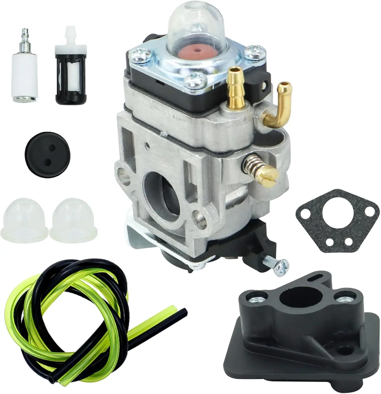 

Carburetor Compatible with Earthquake MC33 33cc Cultivator 31635 31801 with Gasket kit