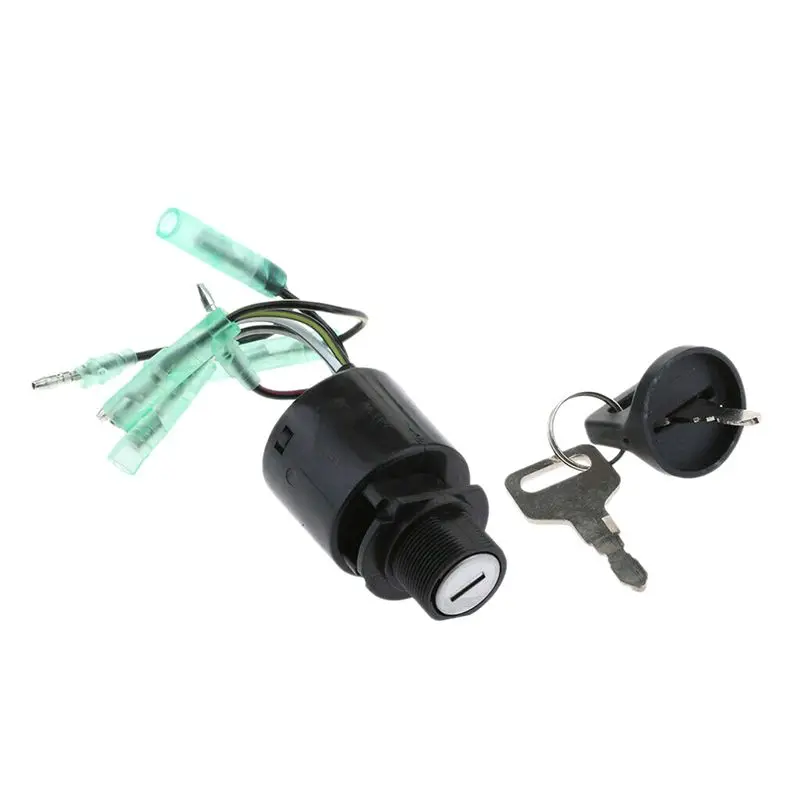 Ignition Switch Assembly With Key Replacement 35100-ZV5-013 Fit For Honda Outboard-X67A