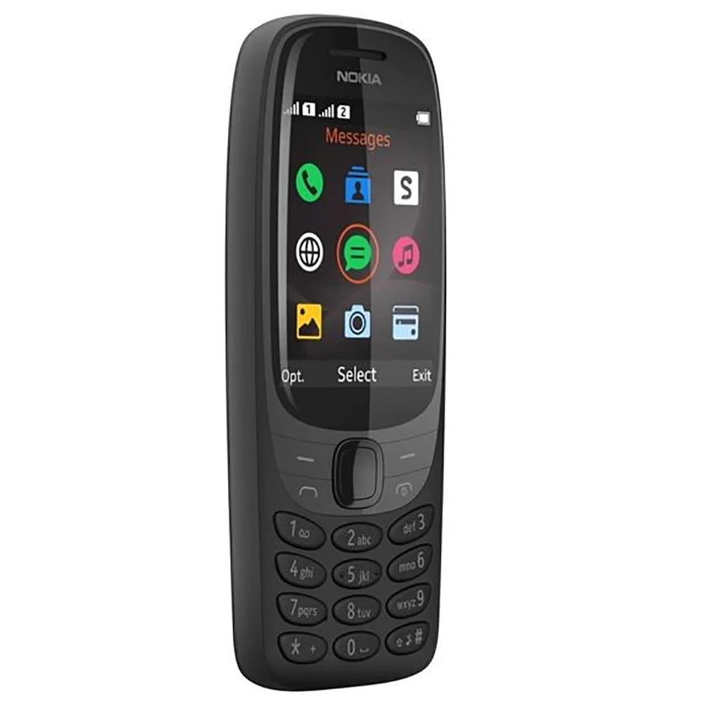 Used Used Nokia 6310 2021 Backup Phone 2SIM 2.8-inch 1150mAh FM Radio 3.5mm Bluetooth 5.0 Nokia6310 Old Age Phone Unlock - Aliexpress Deal