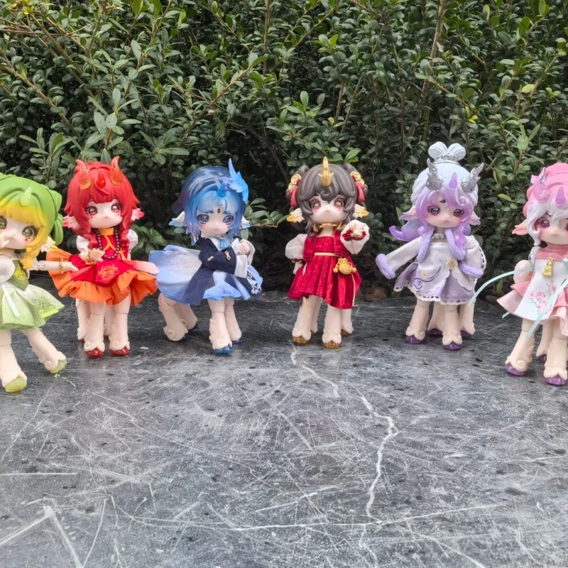 

Penny's Box In Stock BJD Blind Box An Tu Wan Ling Illustrated Series Articulated Action Figure Year Of The Horse New Year Gift