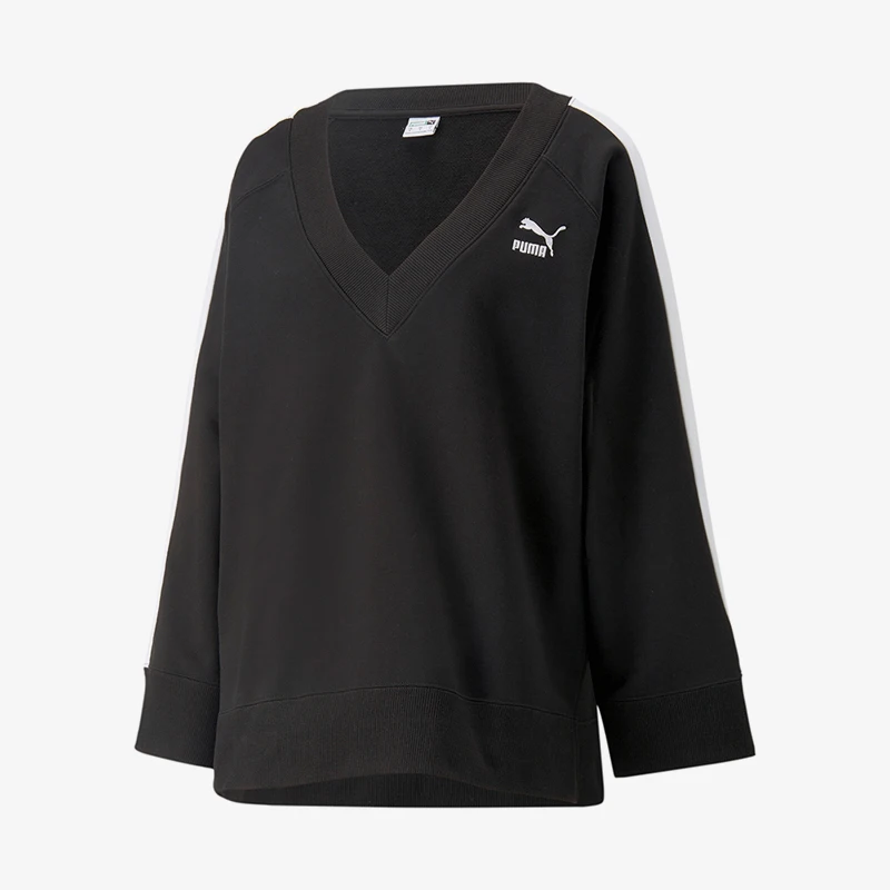 

Puma подлинная весенняя новая женская модная простая вязаная повседневная толстовка с капюшоном 620629-01