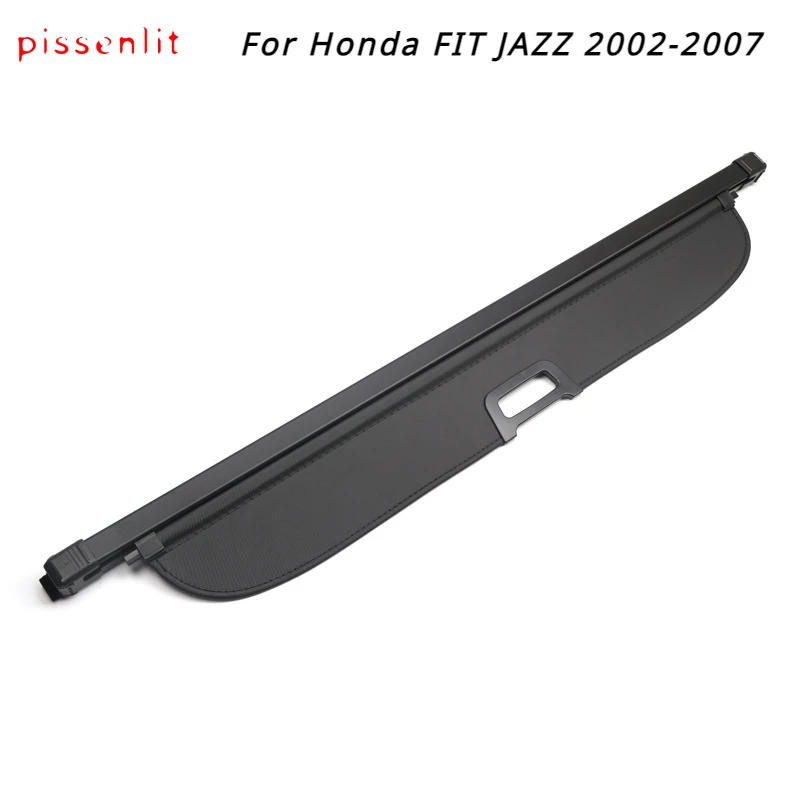 Trunk Cargo Cover For Honda FIT JAZZ 2002-2007 Security Shield Rear Luggage Curtain Retractable Partition Privacy Car Accessorie