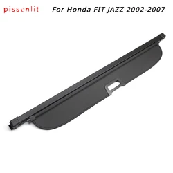 Trunk Cargo Cover For Honda FIT JAZZ 2002-2007 Security Shield Rear Luggage Curtain Retractable Partition Privacy Car Accessorie