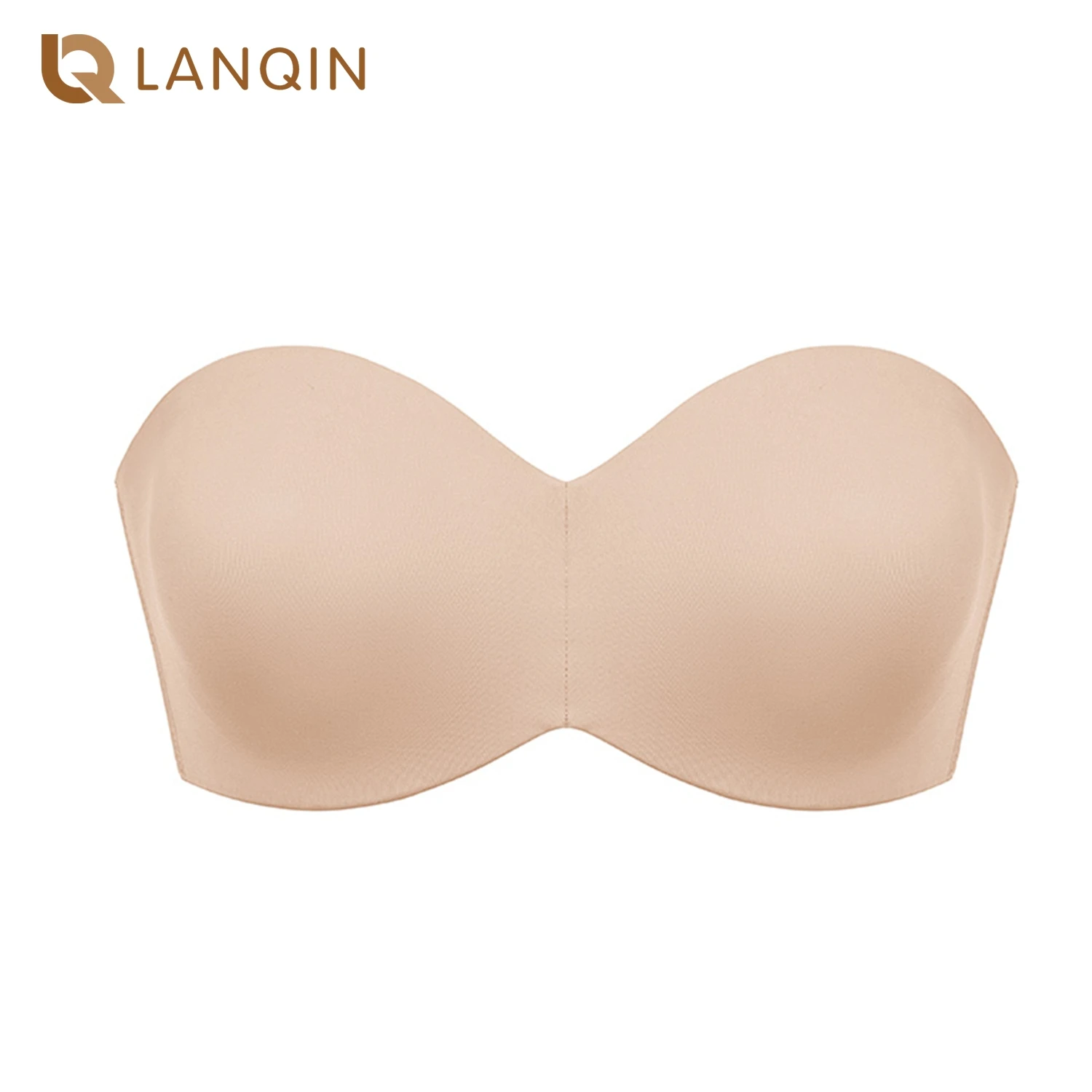 Convertible Multiway Strapless Bra Unlined Underwire Minimizer Plus Size Support For Woman Non-silicone Elastic 32-40 42