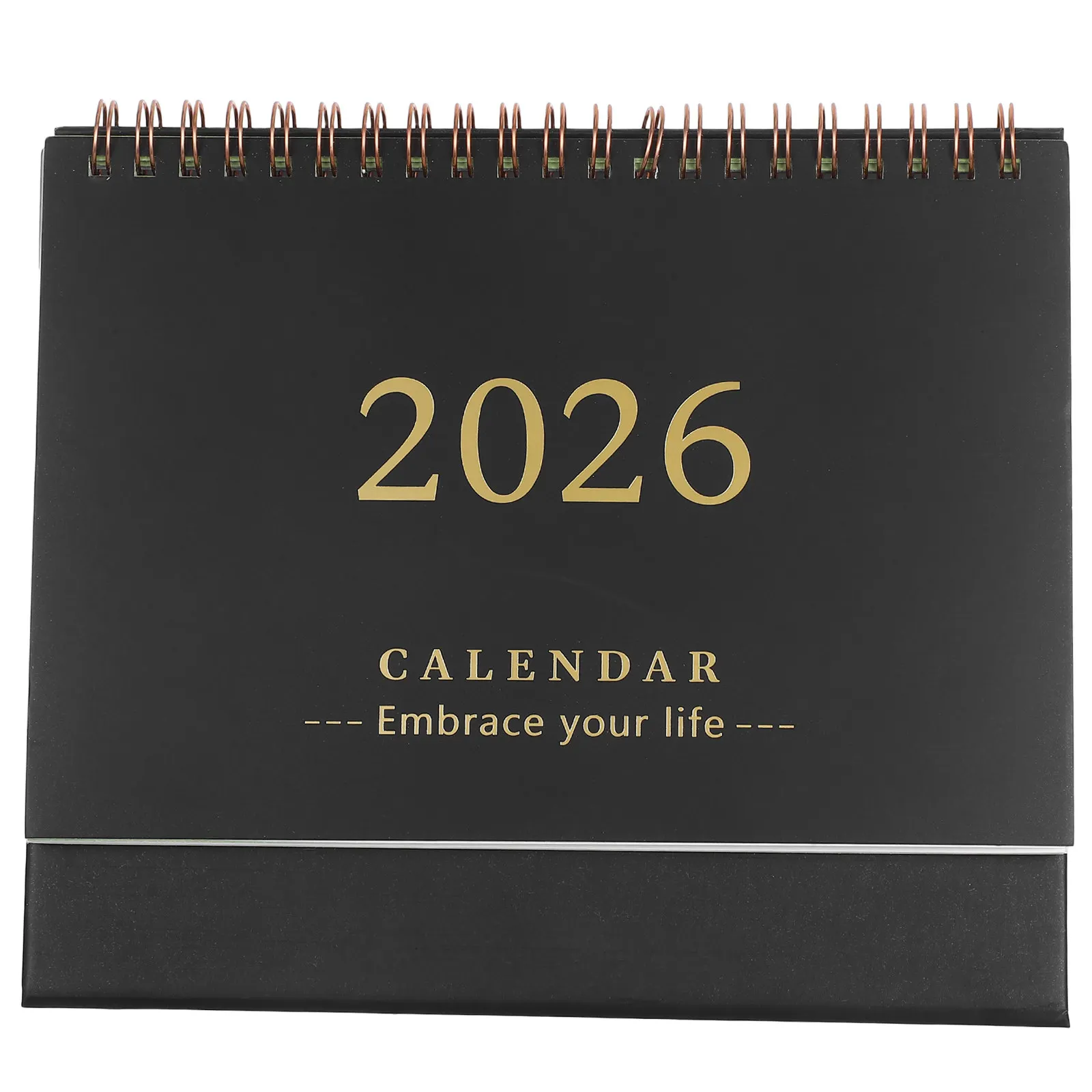 

Small Desk Calendar 2026 Foldable Standing Flip Desktop Planner Minimalist Design for Office Home School Small Desk Calendar