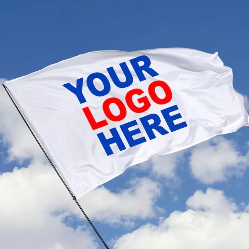Any Size Custom Banner Flag High-Quality Personalized Business Sign Indoor Outdoor Events Party Image Logo Text Advertising Sign