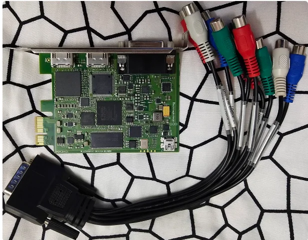 For BMD intensity pro Composite component HDMI HD Video Da Vinci Screen card PCI-E capture card