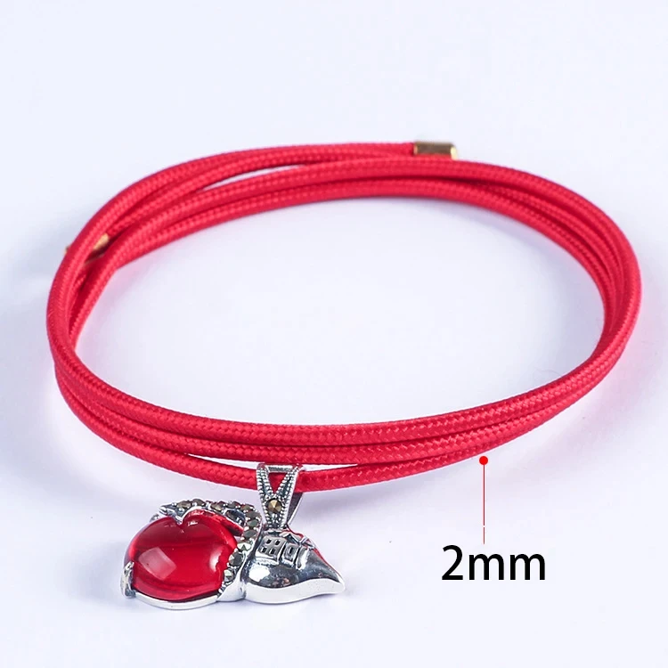 1 Stück Schlankes Magnetisches Seil 51cm Verstellbares Mehrfarbiges Kordel DIY Schmuckherstellung Zubehör Unisex Armband Halskette – Detail 5