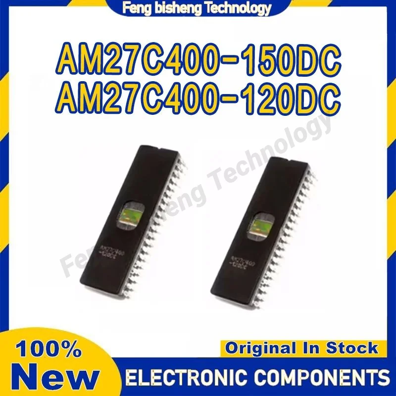 

2PCS AM27C400-150DC AM27C400-120DC AM27C400 27C400 CDIP40 Memory chip in stock