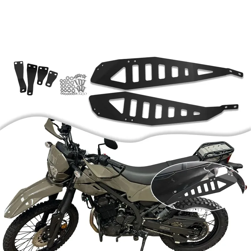 

Для мотоциклов Kawasaki KLX230 2019-2024: боковой багажник, кронштейн для груза, расширительная платформа