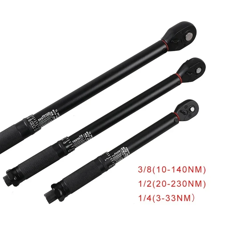 Imagem -06 - Torque Ajustável para Carro e Bicicleta Torque de Alta Precisão Ferramentas Manuais Automotivas Torque Wrench Tubo Redondo 10140nm