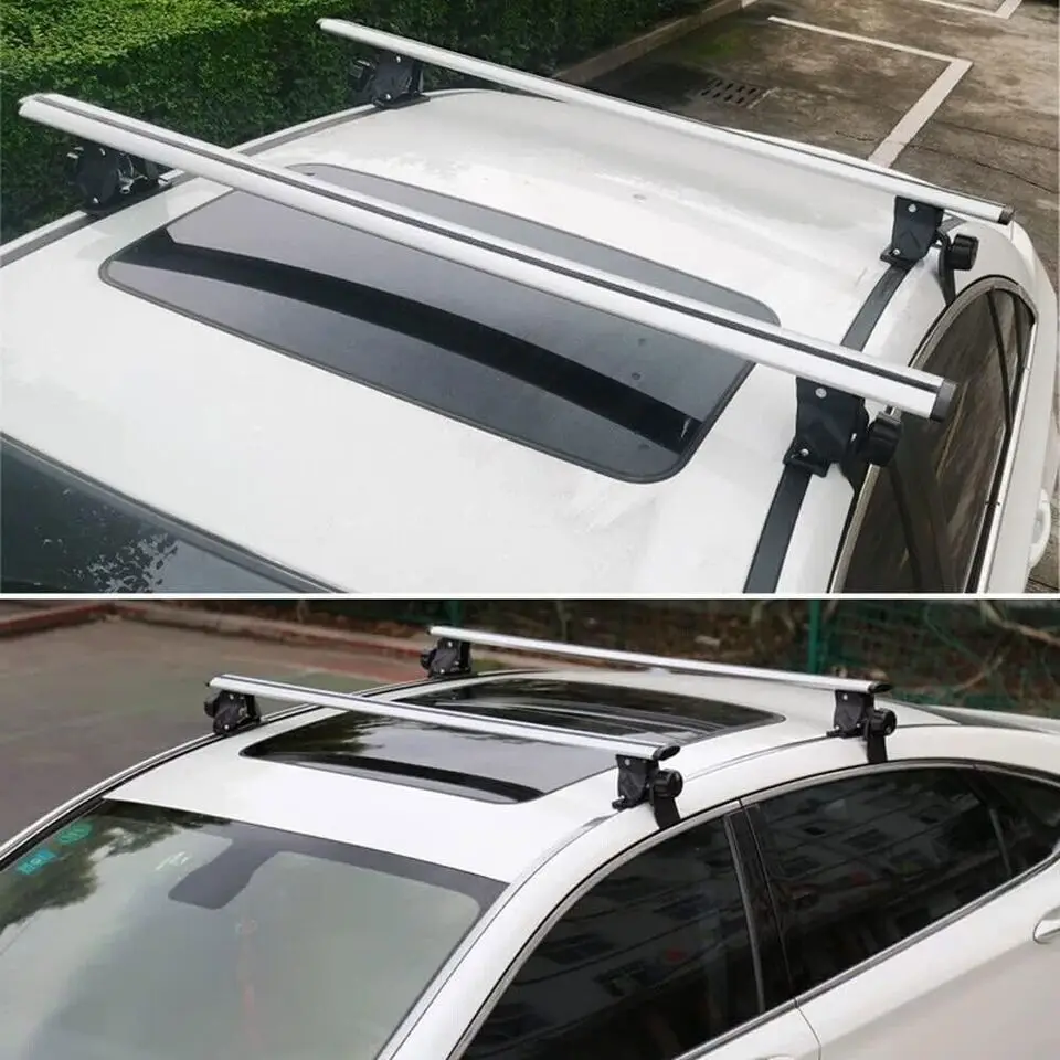 W/O Roof Rail Rack Lockable Cross Bar Crossbar Fit for TOYOTA TACOMA 2024+