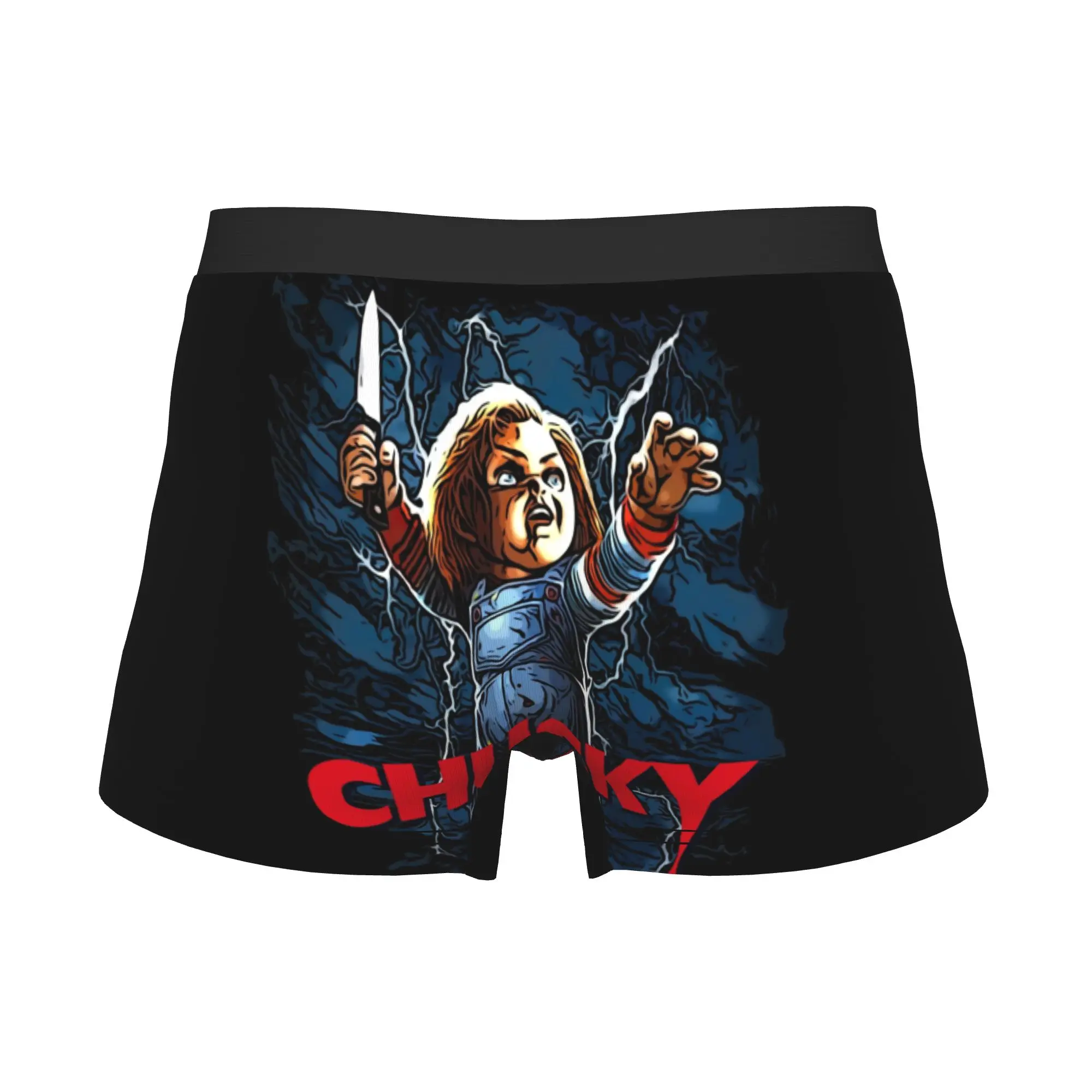 Chucky Child's Play Doll Boxers Shorts Men's Good Guys Briefs Underwear Novelty Underpants