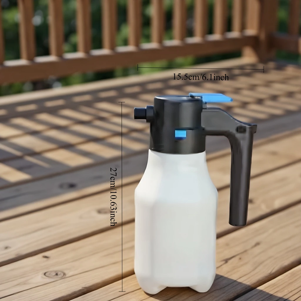 

Эффективный инструмент для мойки автомобилей, электрический пенопластовый бластер емкостью 1,5 л с несколькими распылителями для быстрой и эффективной очистки