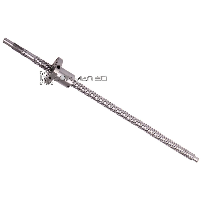 Imagem -02 - Ballscrew Silencioso de Alta Velocidade Feito à Máquina da Transmissão do Rolo da Haste 10001550 mm c7 do Parafuso da Bola de Sfu1204 com a Única Porca da Bola para as Peças do Cnc