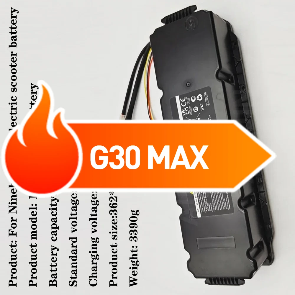 

for Xiaomi Ninebot G30 MAX No. 9 Electric Scooter Battery G30 MAX Original Dedicated 36V 15300mAh 10S6P Li-ion Battery Pack